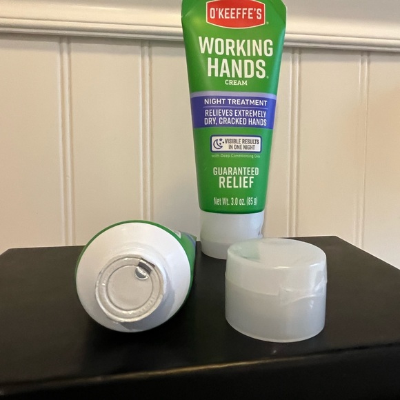 Set of 3pc O'Keeffe's WORKING HANDS NIGHT TREATMENT Cream Tubes 3oz ea BN Sealed - Picture 5 of 5